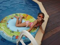 P2030071  Kids messing about in the pool