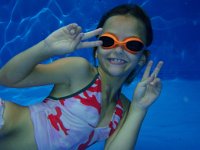 P2030087  Kids messing about in the pool