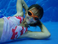 P2030088  Kids messing about in the pool